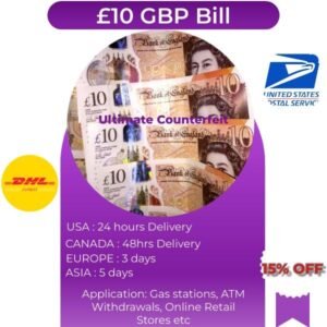 Buy Counterfeit British Pounds Online